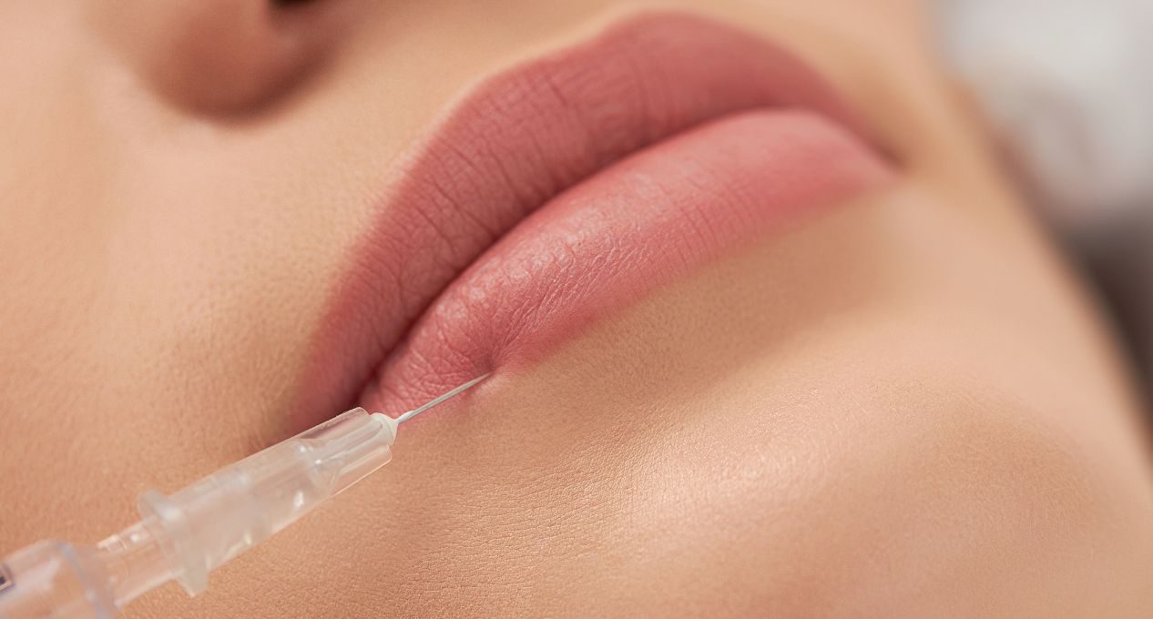 acid hialuronic in buze